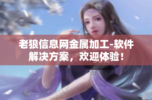 老狼信息网金属加工-软件解决方案，欢迎体验！
