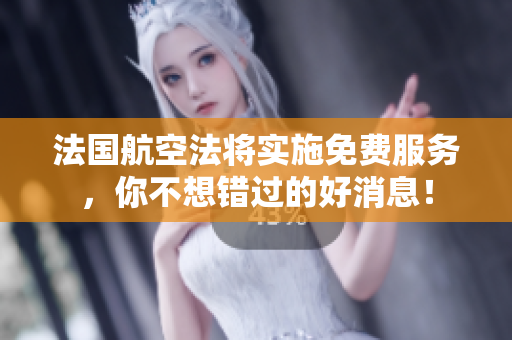 法国航空法将实施免费服务，你不想错过的好消息！