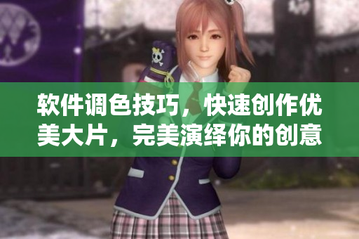 软件调色技巧，快速创作优美大片，完美演绎你的创意