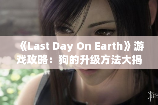 《Last Day On Earth》游戏攻略：狗的升级方法大揭秘！