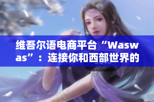 维吾尔语电商平台“Waswas”：连接你和西部世界的一线之路