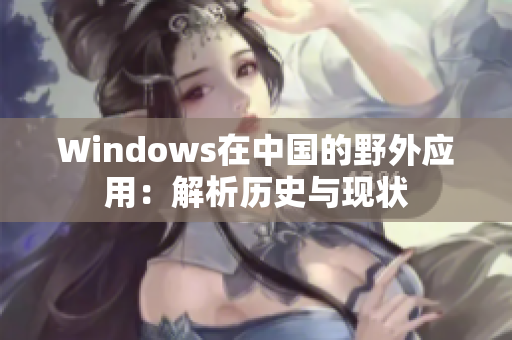 Windows在中国的野外应用：解析历史与现状