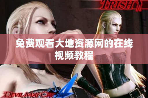 免费观看大地资源网的在线视频教程