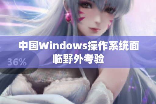 中国Windows操作系统面临野外考验