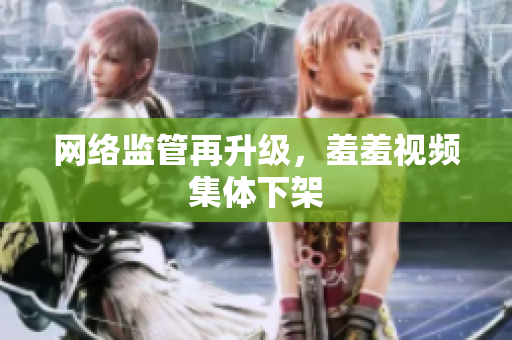 网络监管再升级，羞羞视频集体下架