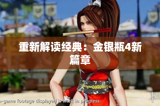 重新解读经典：金银瓶4新篇章
