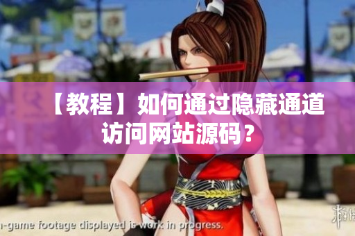 【教程】如何通过隐藏通道访问网站源码？
