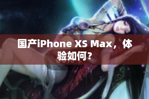 国产iPhone XS Max，体验如何？