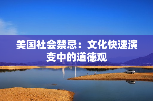 美国社会禁忌：文化快速演变中的道德观