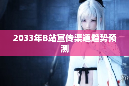2033年B站宣传渠道趋势预测
