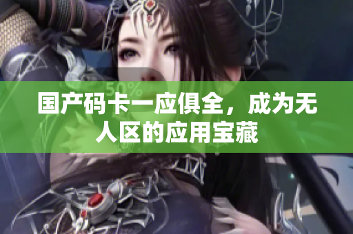 国产码卡一应俱全，成为无人区的应用宝藏