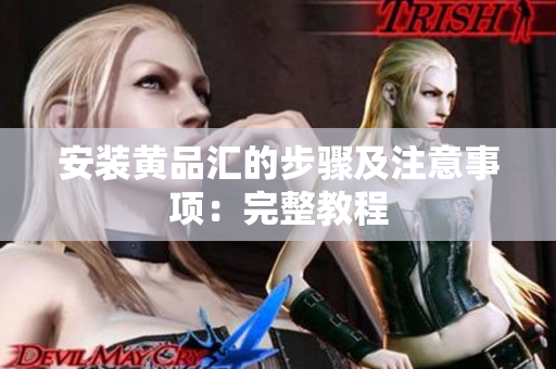 安装黄品汇的步骤及注意事项：完整教程