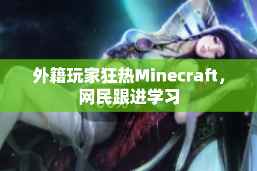外籍玩家狂热Minecraft，网民跟进学习