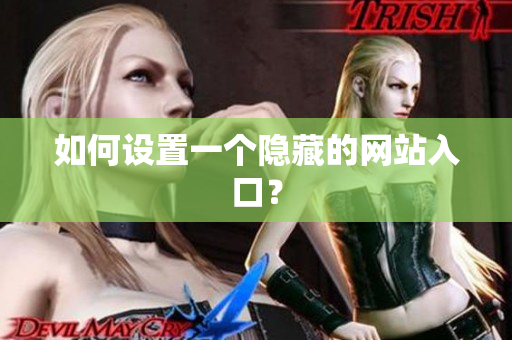 如何设置一个隐藏的网站入口？