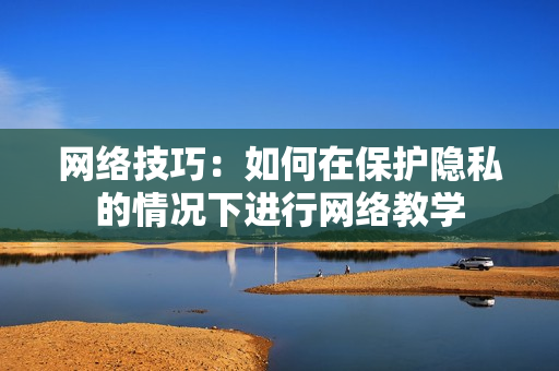 网络技巧：如何在保护隐私的情况下进行网络教学