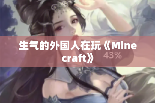 生气的外国人在玩《Minecraft》