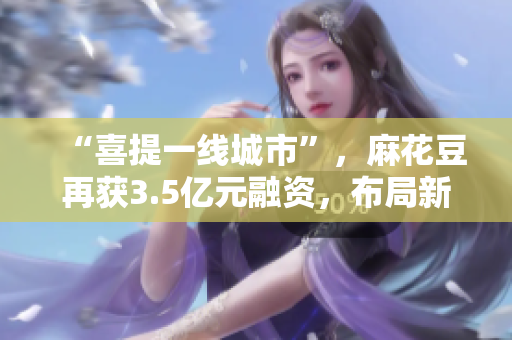 “喜提一线城市”，麻花豆再获3.5亿元融资，布局新零售梦想