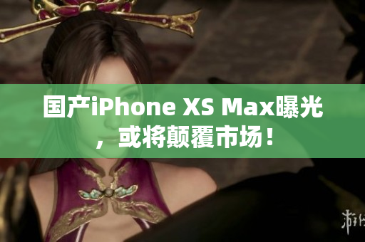 国产iPhone XS Max曝光，或将颠覆市场！