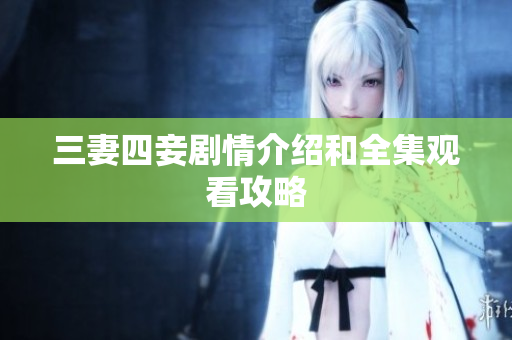 三妻四妾剧情介绍和全集观看攻略