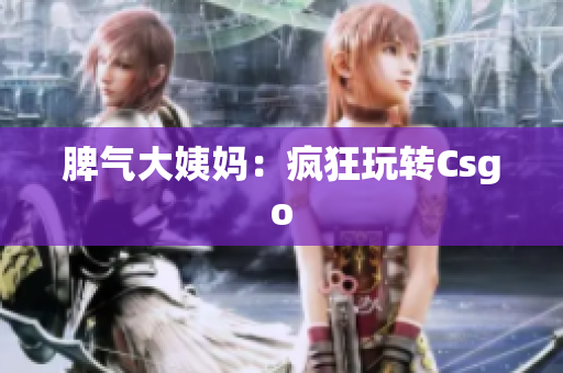 脾气大姨妈：疯狂玩转Csgo