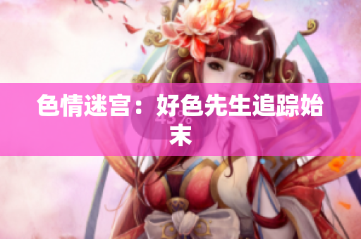 色情迷宫：好色先生追踪始末