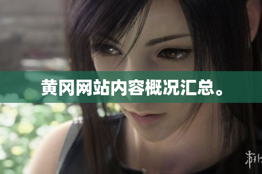 黄冈网站内容概况汇总。