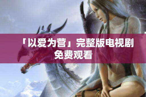 「以爱为营」完整版电视剧免费观看