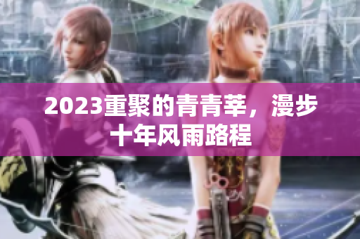 2023重聚的青青莘，漫步十年风雨路程