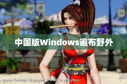 中国版Windows遍布野外