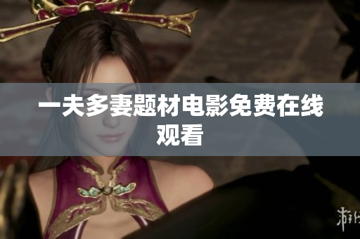 一夫多妻题材电影免费在线观看