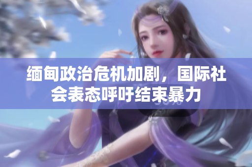 缅甸政治危机加剧，国际社会表态呼吁结束暴力