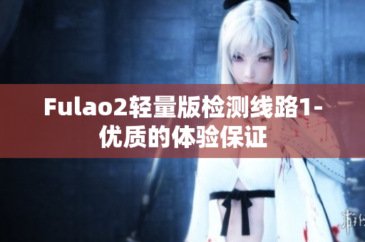 Fulao2轻量版检测线路1-优质的体验保证