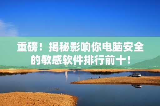 重磅！揭秘影响你电脑安全的敏感软件排行前十！