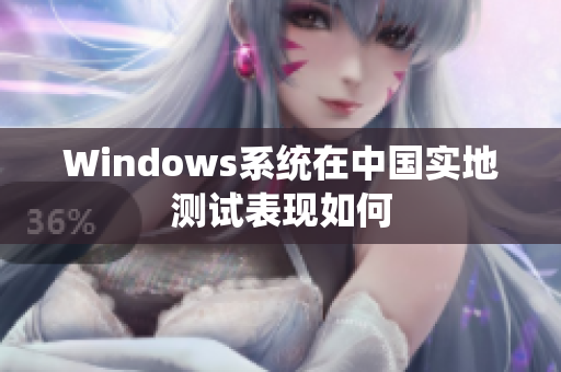 Windows系统在中国实地测试表现如何