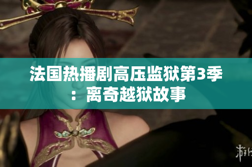 法国热播剧高压监狱第3季：离奇越狱故事