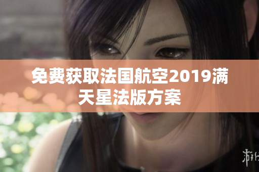 免费获取法国航空2019满天星法版方案
