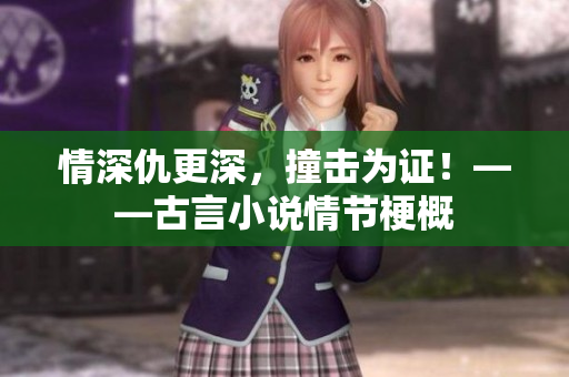 情深仇更深，撞击为证！——古言小说情节梗概
