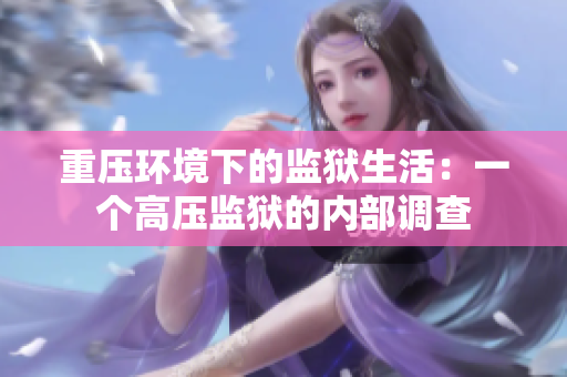 重压环境下的监狱生活：一个高压监狱的内部调查