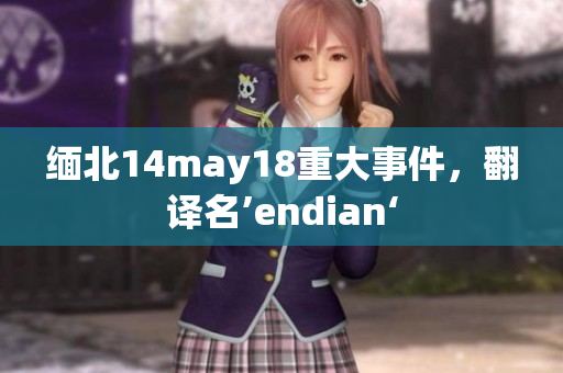缅北14may18重大事件，翻译名’endian‘