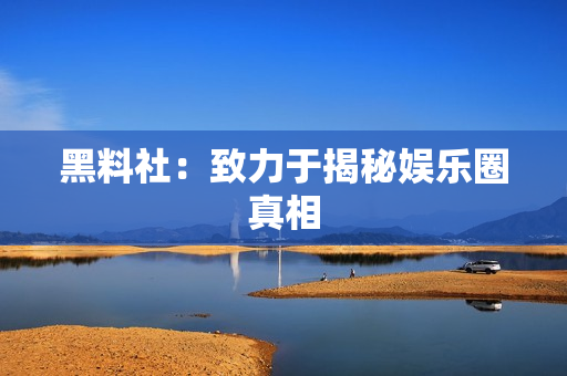 黑料社：致力于揭秘娱乐圈真相