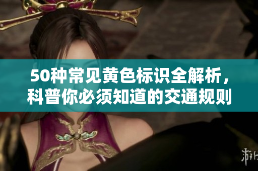 50种常见黄色标识全解析，科普你必须知道的交通规则！