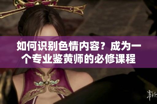 如何识别色情内容？成为一个专业鉴黄师的必修课程