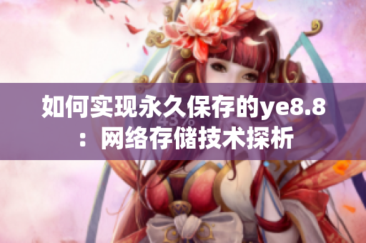 如何实现永久保存的ye8.8：网络存储技术探析