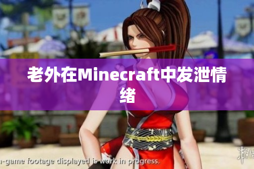 老外在Minecraft中发泄情绪