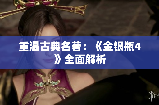 重温古典名著：《金银瓶4》全面解析