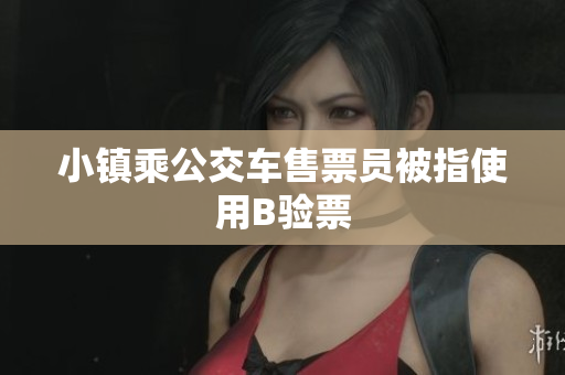 小镇乘公交车售票员被指使用B验票