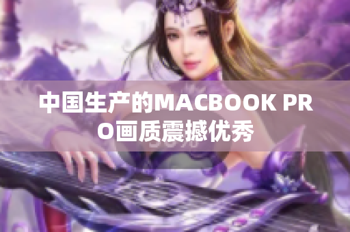 中国生产的MACBOOK PRO画质震撼优秀