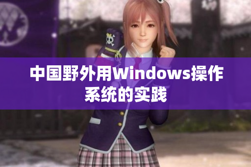 中国野外用Windows操作系统的实践