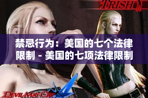 禁忌行为：美国的七个法律限制 - 美国的七项法律限制：禁忌行为揭秘
