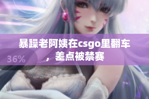 暴躁老阿姨在csgo里翻车，差点被禁赛